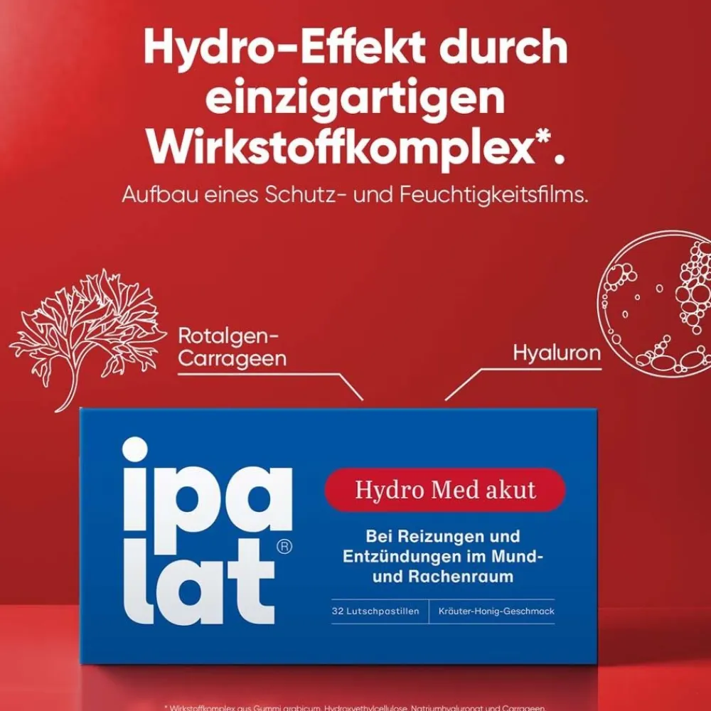 IPALAT Hydro Med akut Lutschpastillen| Outlet