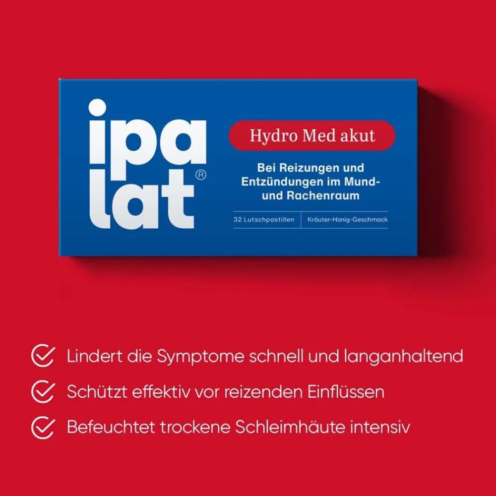 IPALAT Hydro Med akut Lutschpastillen| Outlet