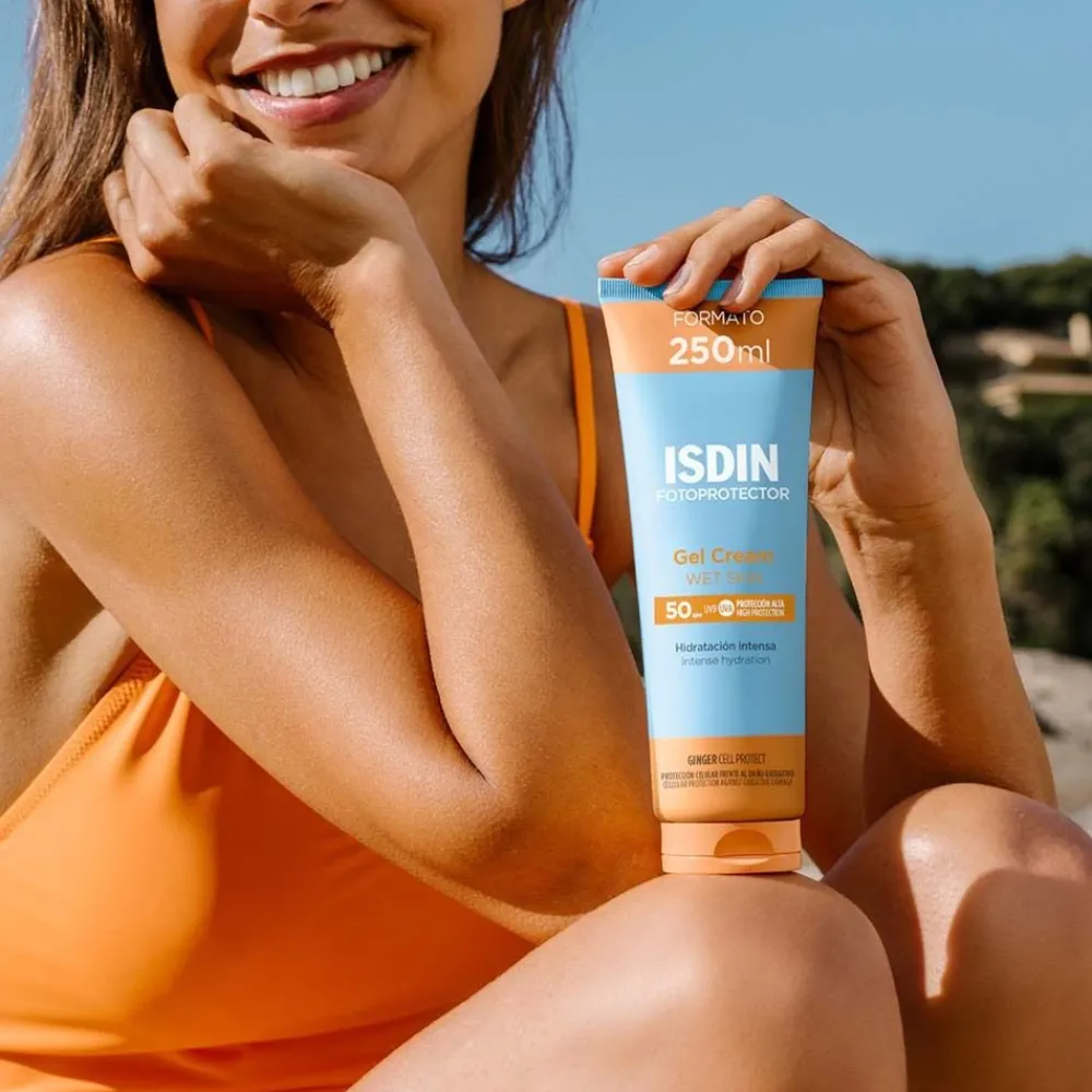 Fotoprotector Gel Cream LSF 50 Sonnenmilch für empfindliche Haut|ISDIN Hot