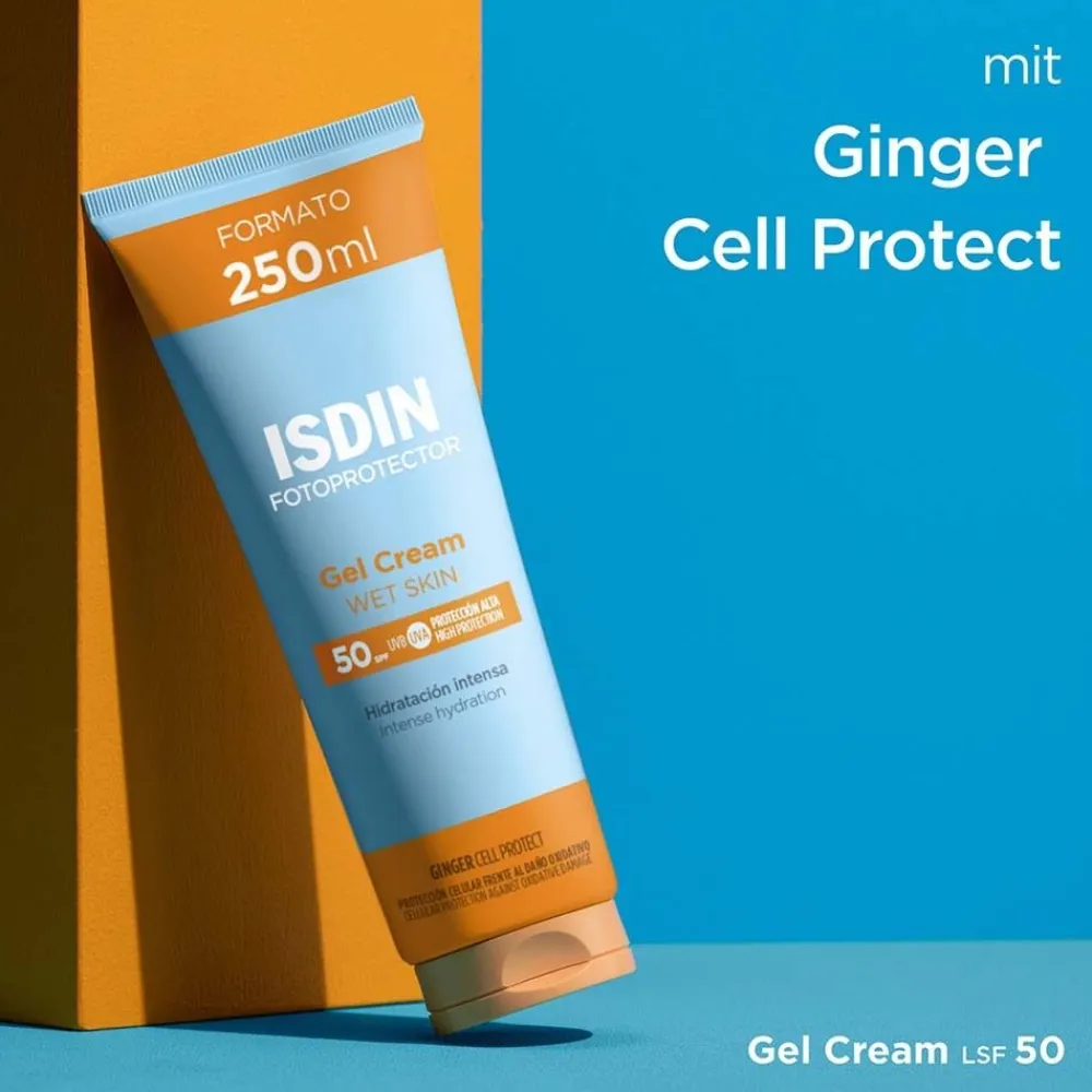 Fotoprotector Gel Cream LSF 50 Sonnenmilch für empfindliche Haut|ISDIN Hot