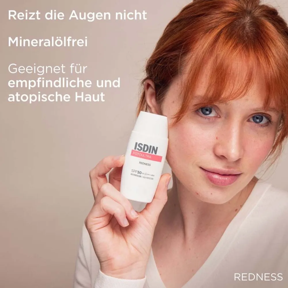 Fotoultra Redness Sonnencreme bei sehr empfindlicher Haut, Rosacea und Couperose|ISDIN Online