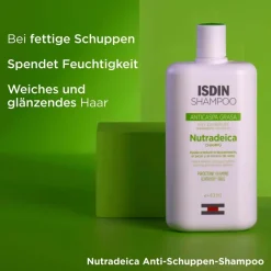 Nutradeica® Anti-Schuppen Shampoo bei fettiger Kopfhaut, Juckreiz und seborrhoischer Dermatitis|ISDIN Discount