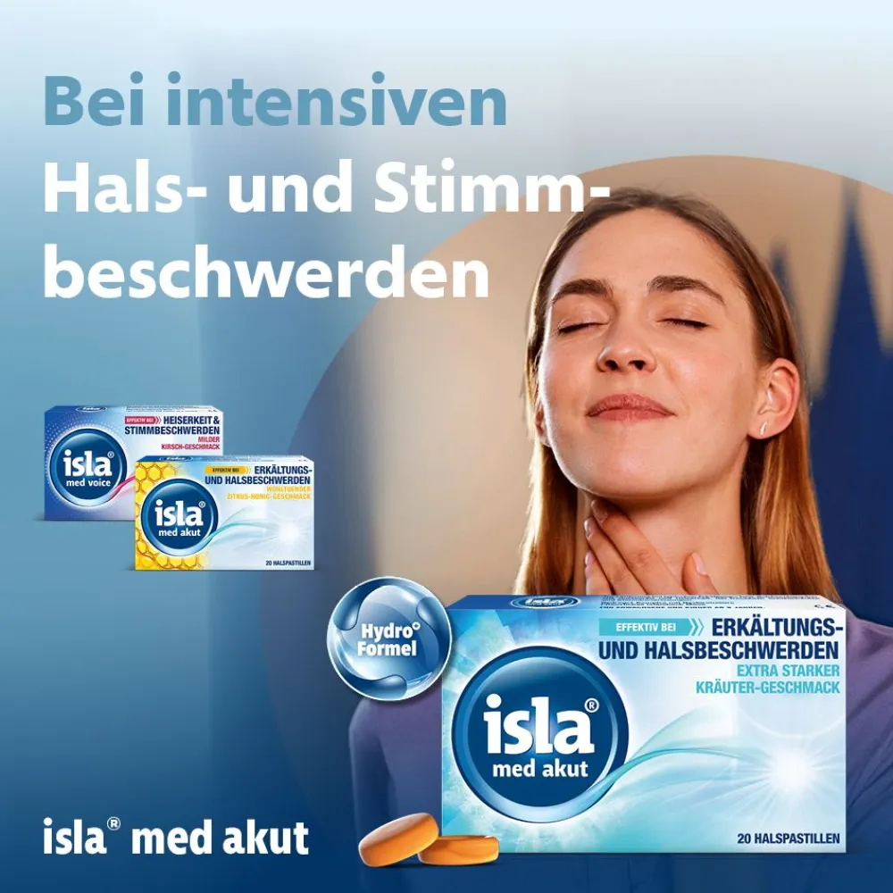 med akut Halspastillen bei Halsschmerzen und Erkältung|isla Outlet