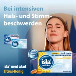med akut Zitrus-Honig Halspastillen bei Halsschmerzen und Erkältung>isla Clearance