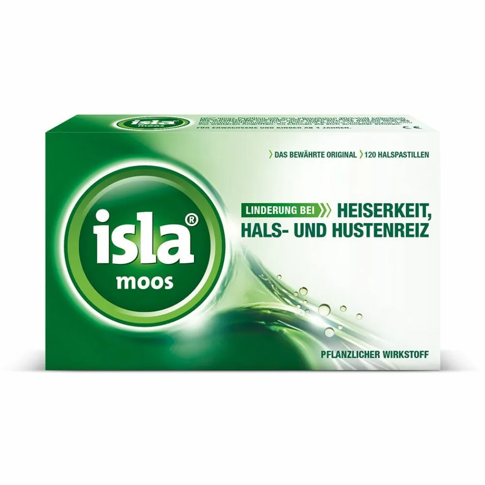 moos Halspastillen bei Halskratzen und Reizhusten>isla Sale