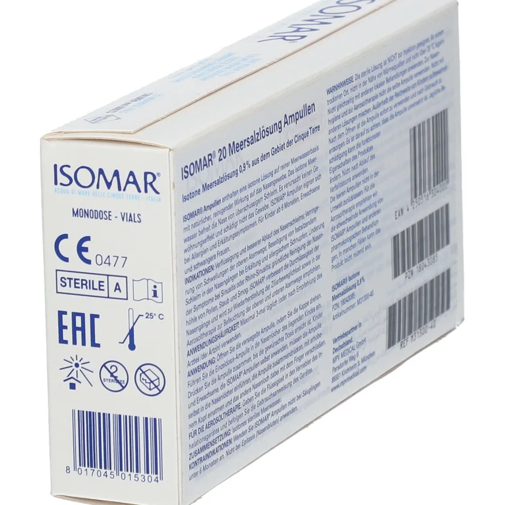 ISOMAR® Isotonische Meersalzlösung 0,9% Salzgehalt> Discount