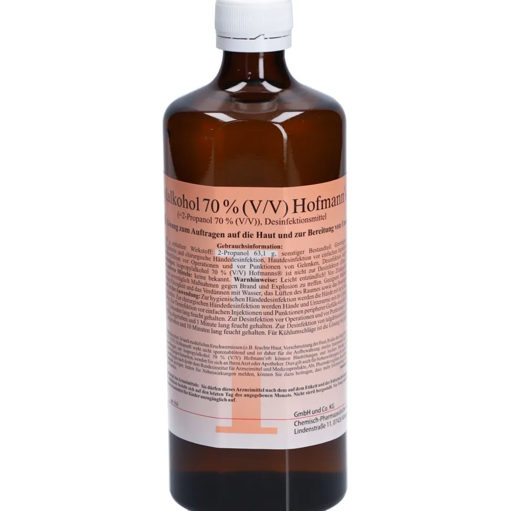 Isopropylalkohol 70 % Hofmanns®| Clearance