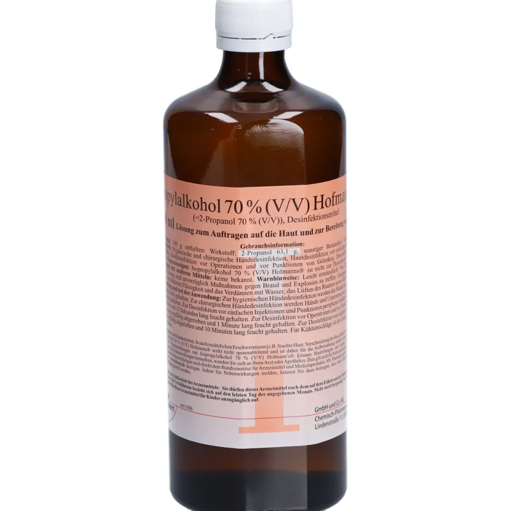 Isopropylalkohol 70 % Hofmanns®| Clearance