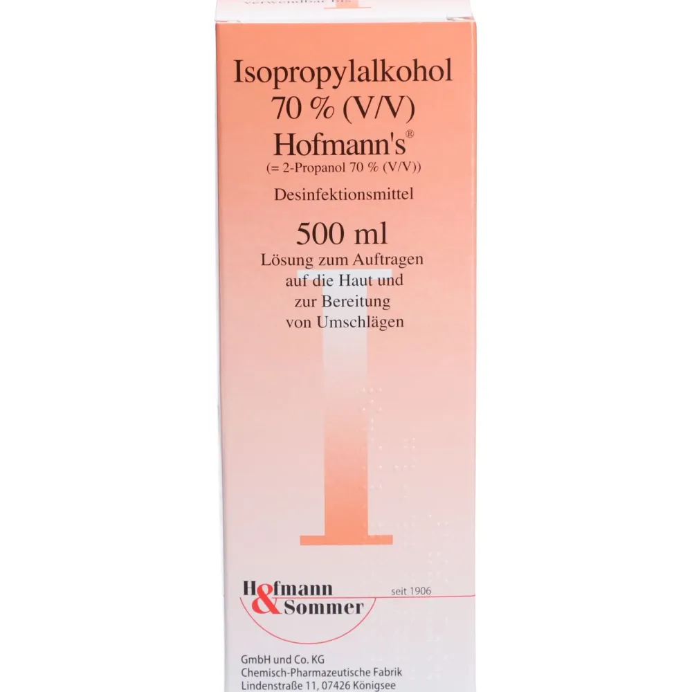 Isopropylalkohol 70 % Hofmanns®| Clearance