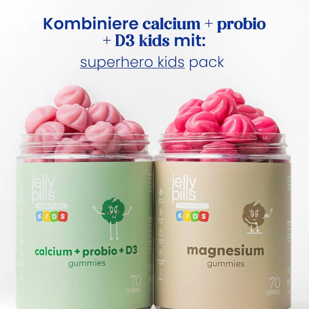 Jelly Pills Magnesium Gummis Kinder|