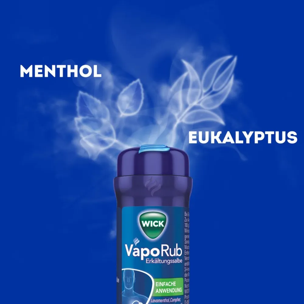 Jetzt NEU - WICK VapoRub Erkältungssalbe im Stick zur Linderung von 4 Erkältungssymptomen> Online