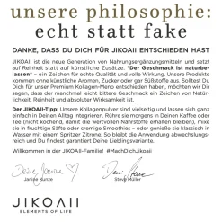 JIKOAII Kollagenpulver MENO - Kollagen mit Coenzym Q10, Zink, Spermidin & MSM - Menopausekomplex><noscript><img width=