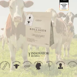 JIKOAII Kollagenpulver MENO - Kollagen mit Coenzym Q10, Zink, Spermidin & MSM - Menopausekomplex><noscript><img width=