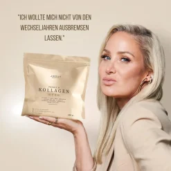 JIKOAII Kollagenpulver MENO - Kollagen mit Coenzym Q10, Zink, Spermidin & MSM - Menopausekomplex><noscript><img width=