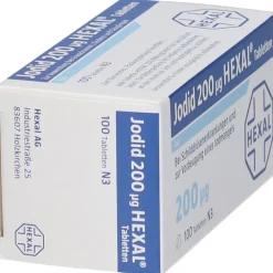 Jodid 200 µg ®>Hexal Hot