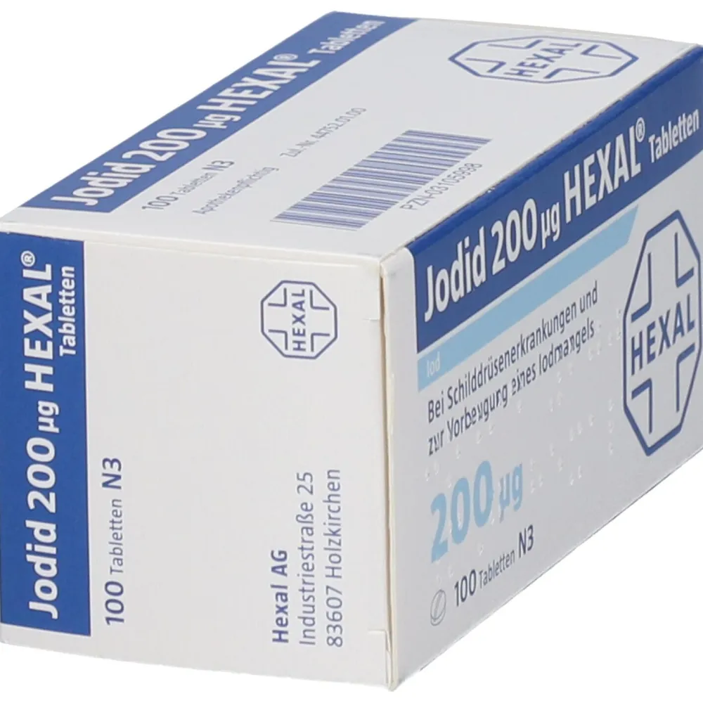 Jodid 200 µg ®>Hexal Hot