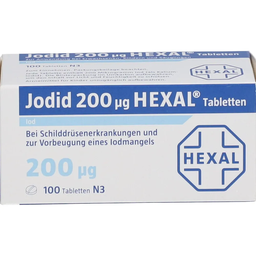 Jodid 200 µg ®>Hexal Hot