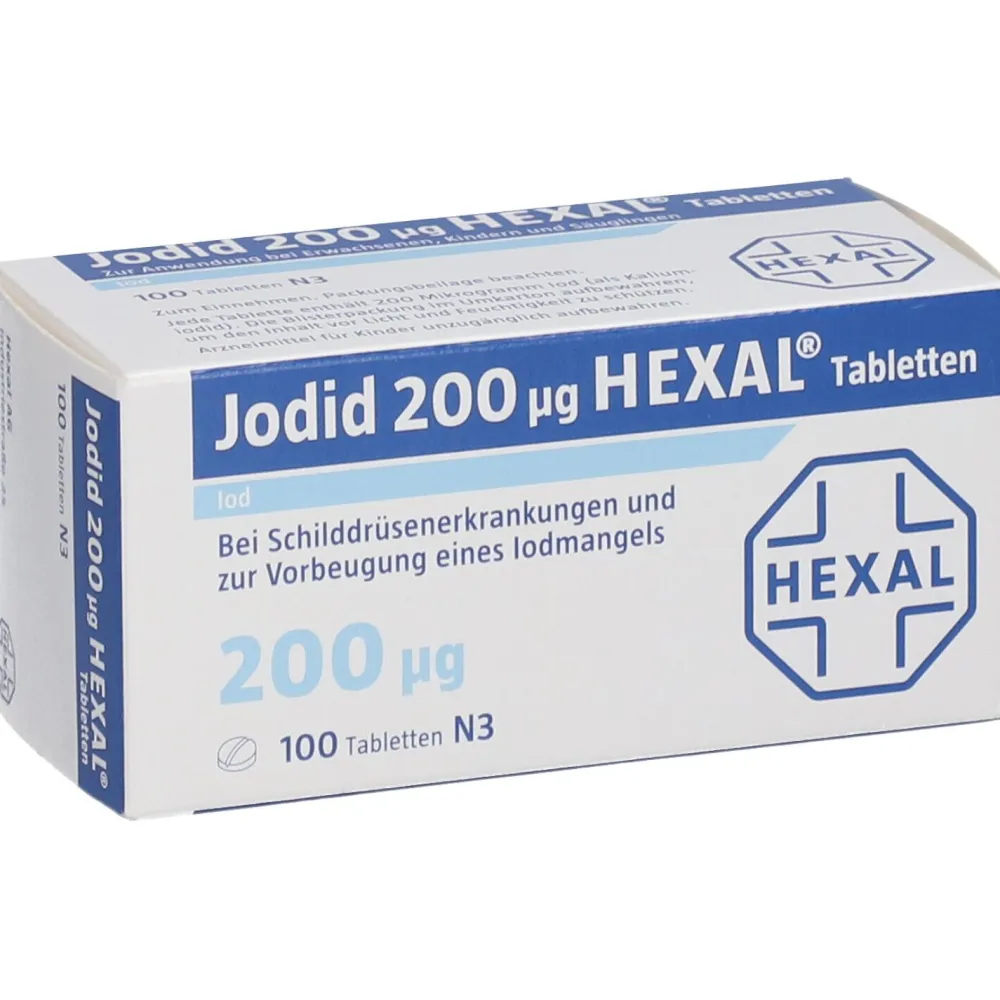 Jodid 200 µg ®>Hexal Hot