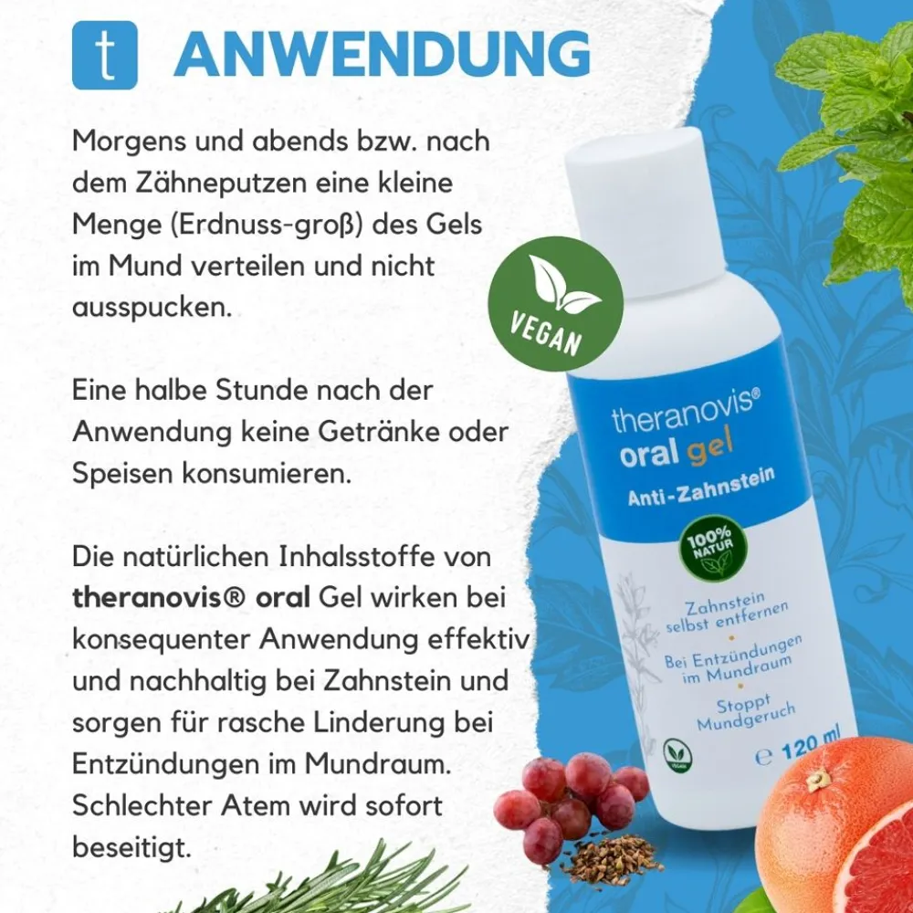 JOSO HEALTHCARE Theranovis® oral Zahnstein Gel> New