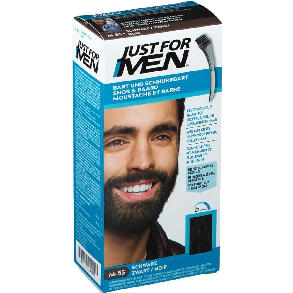 Pflege-Brush-In-Color-Gel schwarz>JUST FOR MEN Best