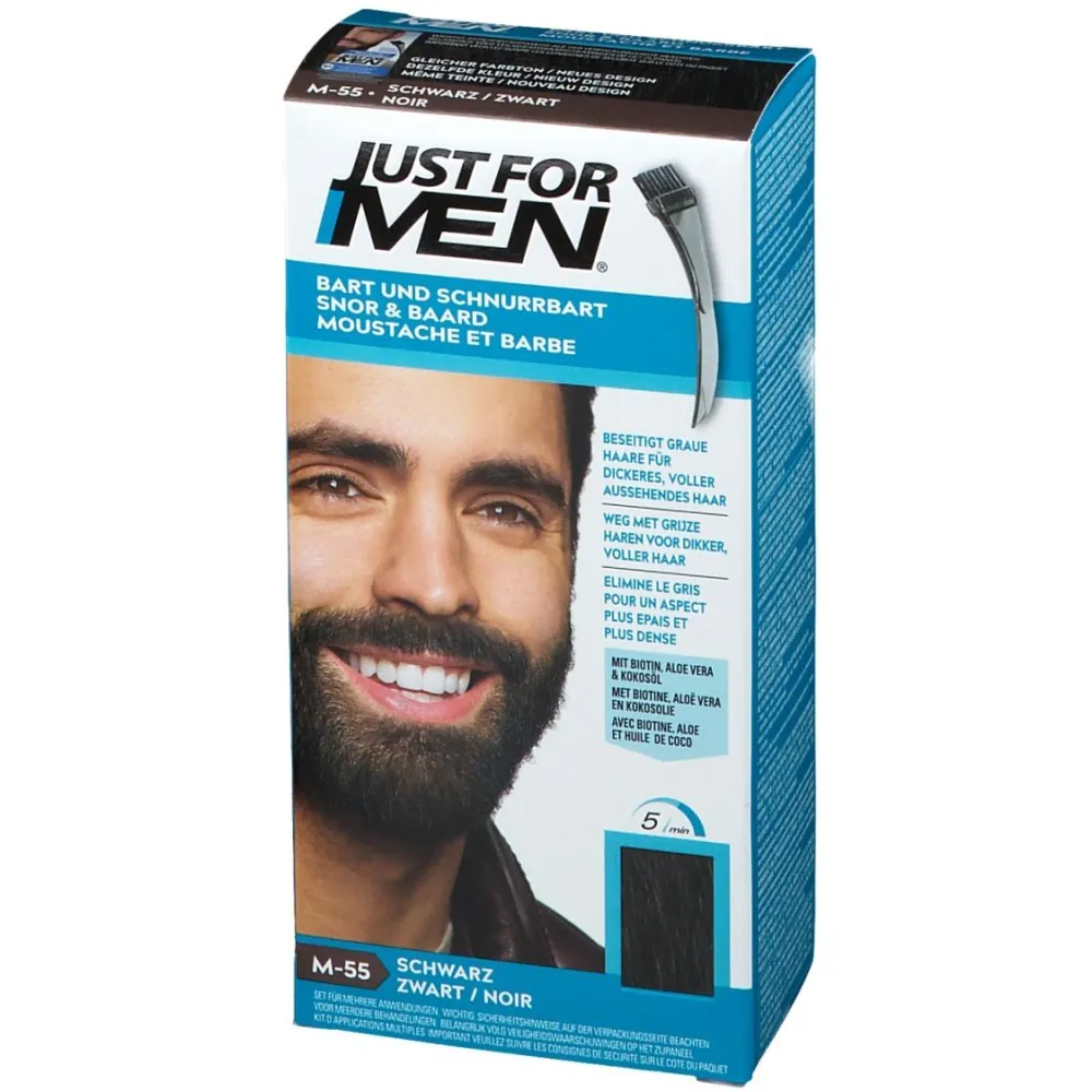 Pflege-Brush-In-Color-Gel schwarz>JUST FOR MEN Best