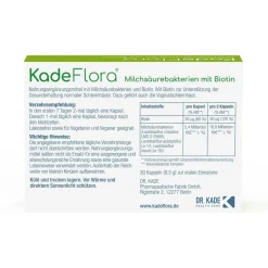 KadeFlora Milchsäurebakerien mit Biotin - zur täglichen Unterstützung der Vaginalschleimhaut><noscript><img width=