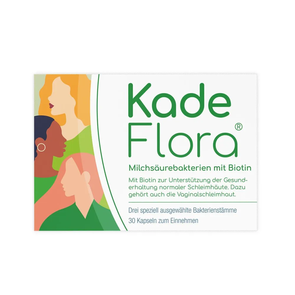 KadeFlora Milchsäurebakerien mit Biotin - zur täglichen Unterstützung der Vaginalschleimhaut> Clearance