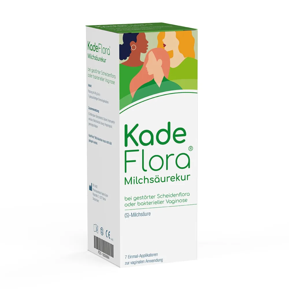 KadeFlora Milchsäurekur - zur Vorbeugung und Behandlung von Scheideninfektionen| Best