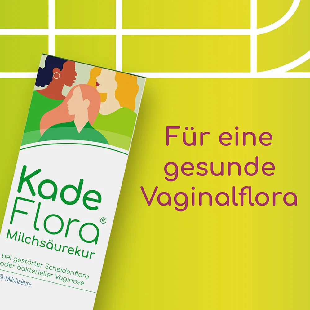 KadeFlora Milchsäurekur - zur Vorbeugung und Behandlung von Scheideninfektionen| Best