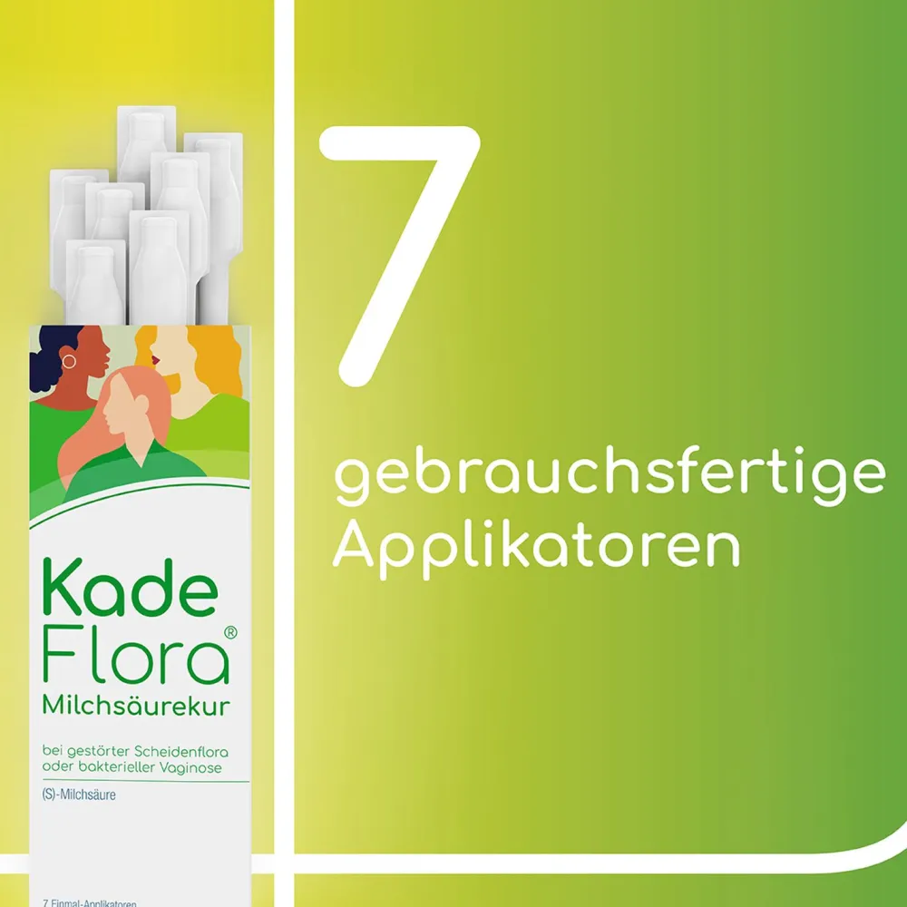 KadeFlora Milchsäurekur - zur Vorbeugung und Behandlung von Scheideninfektionen| Best