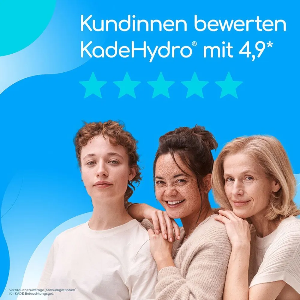 KadeHydro Befeuchtungsgel - innere und äußere Anwendung bei Scheidentrockenheit im praktischen Dosierspender| Best