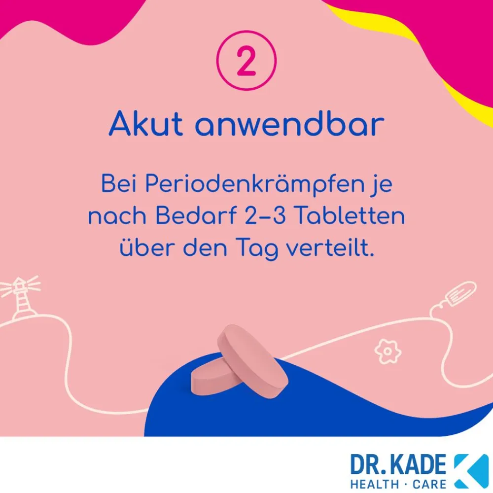 KadeZyklus bei Krämpfen w. der Menstruation - lindert schmerzhafte Menstruationskrämpfe, 30 St.> Best