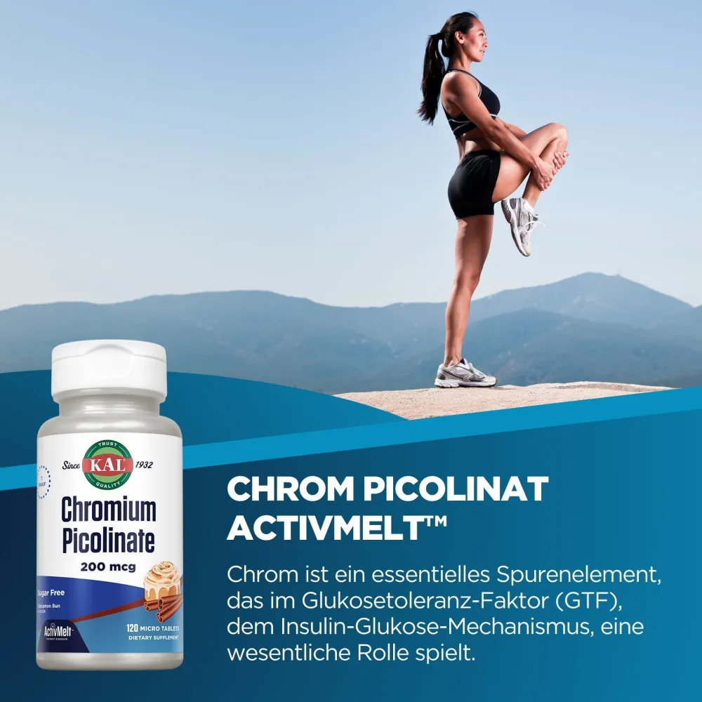 KAL Chrom Picolinat 200 mcg ActivMelt> Sale