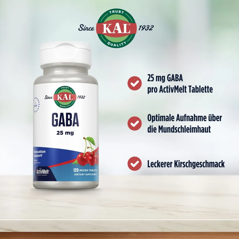 KAL GABA 25 mg ActivMelt> Hot