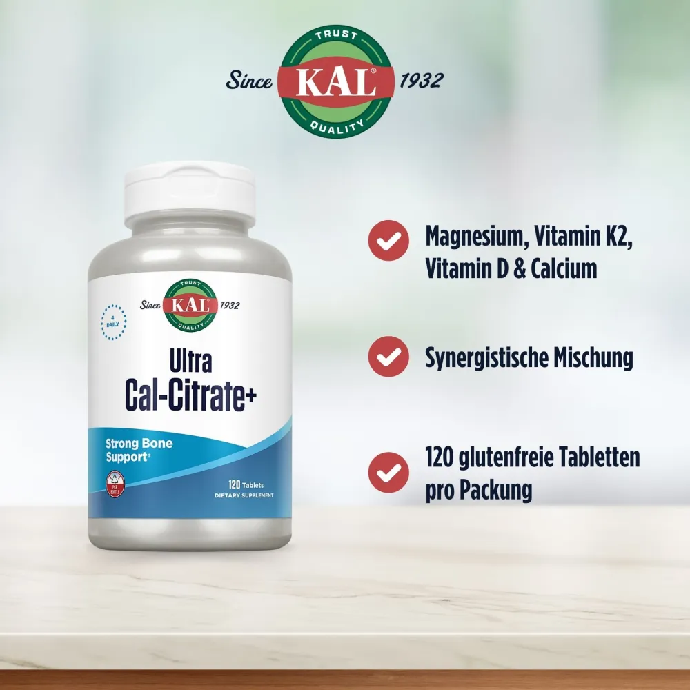 KAL Ultra Cal-Citrate Plus> New