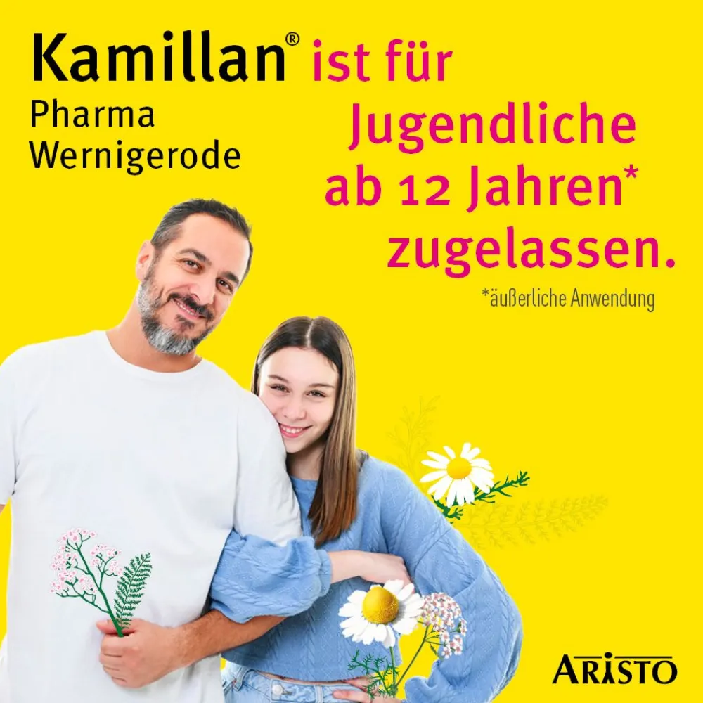 Kamillan® Pharma Wernigerode - Natürlich gegen Entzündungen der Haut- und Schleimhäute – Unterstützt die Wundheilung & lindert den Reiz|