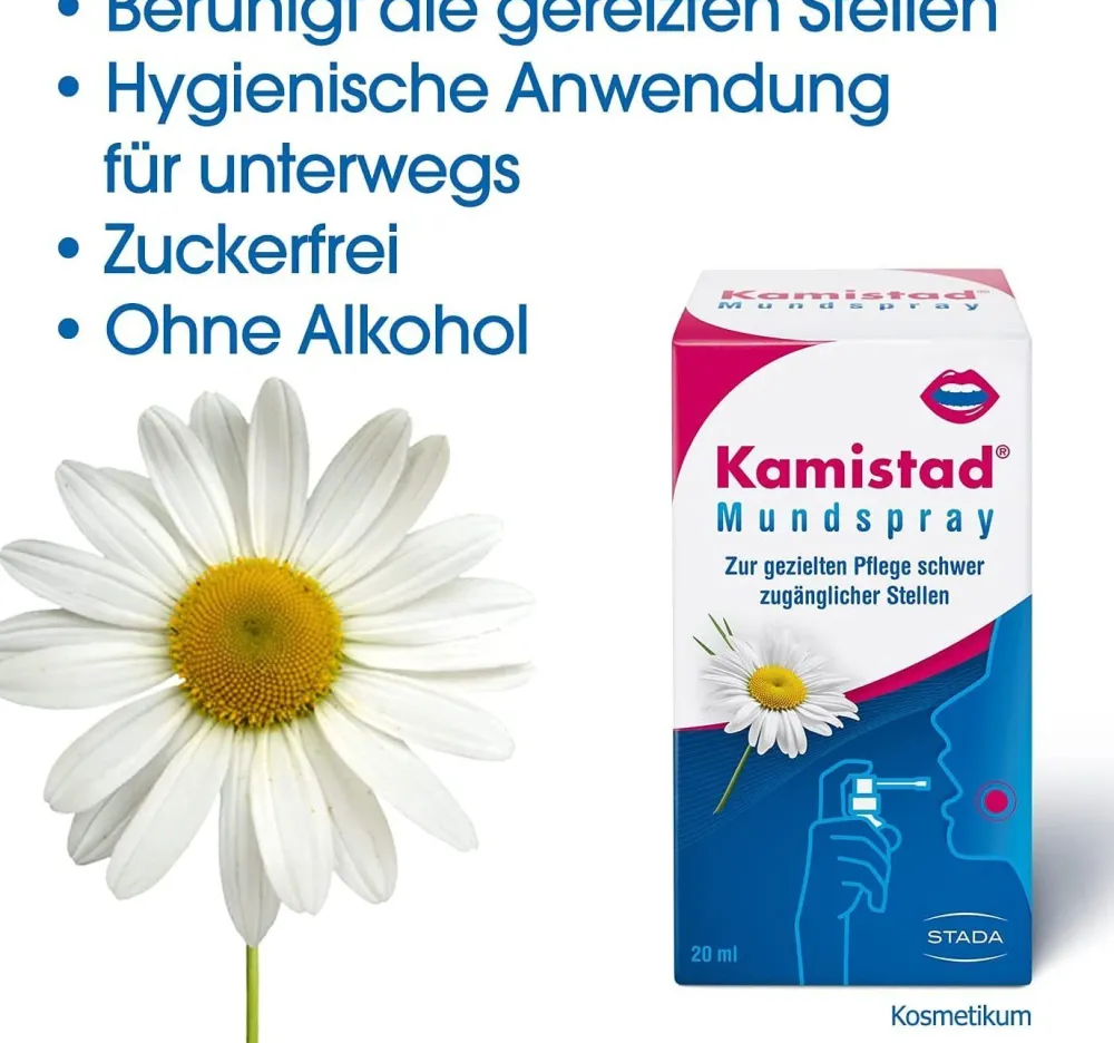 ® Mundspray bei Zahnfleischentzündungen und Aphten>Kamistad Best
