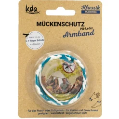 KDA® Mückschutzarmband PU-Leder maritim| Sale
