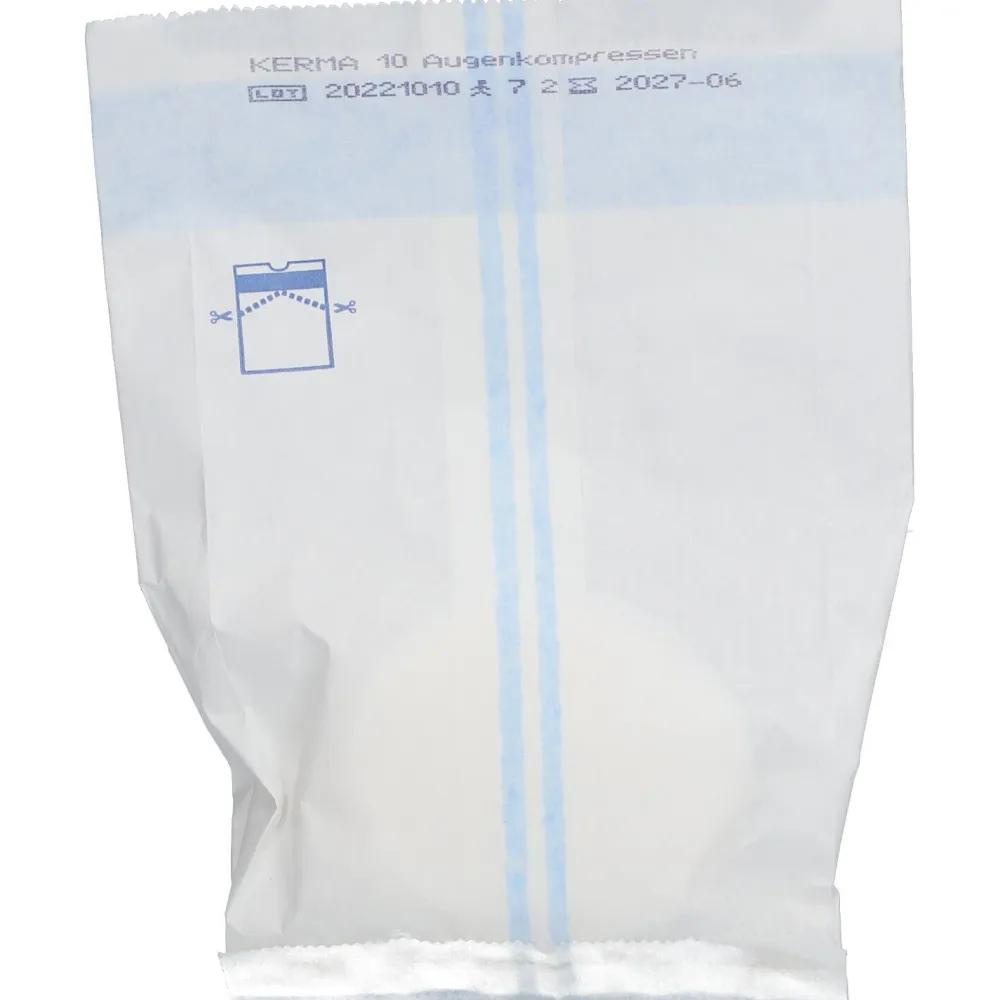 Kerma® Augenkompressen steril 5,8 x 7 cm| Best