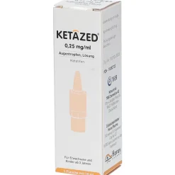 Ketazed® 0,25 mg/ml Augentropfen, Lösung> Discount