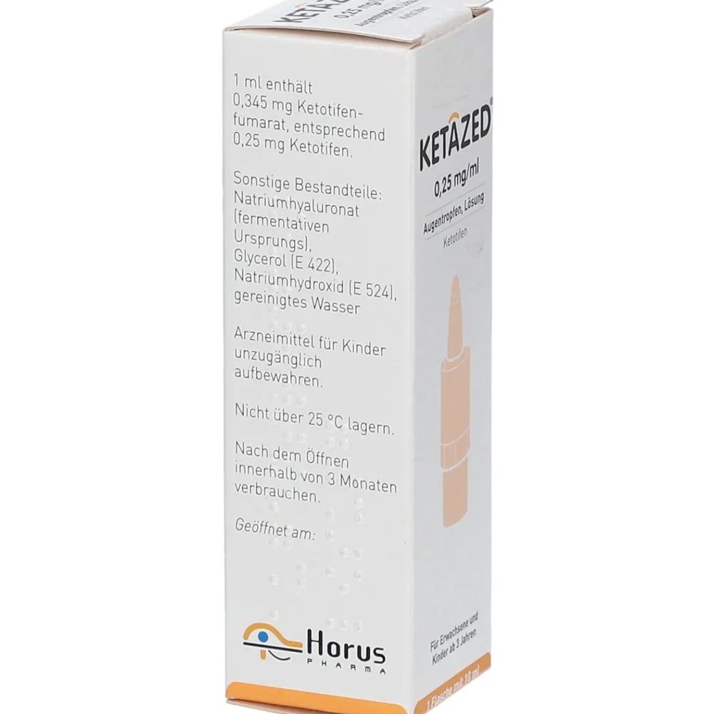 Ketazed® 0,25 mg/ml Augentropfen, Lösung> Discount