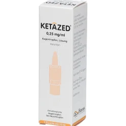 Ketazed® 0,25 mg/ml Augentropfen, Lösung><noscript><img width=