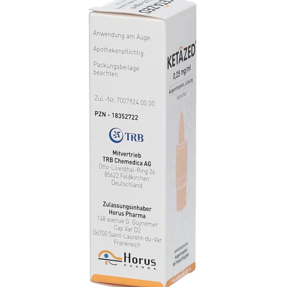 Ketazed® 0,25 mg/ml Augentropfen, Lösung> Discount