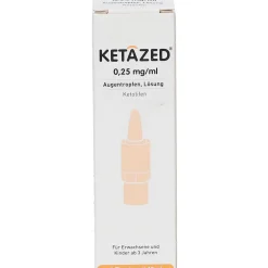 Ketazed® 0,25 mg/ml Augentropfen, Lösung><noscript><img width=