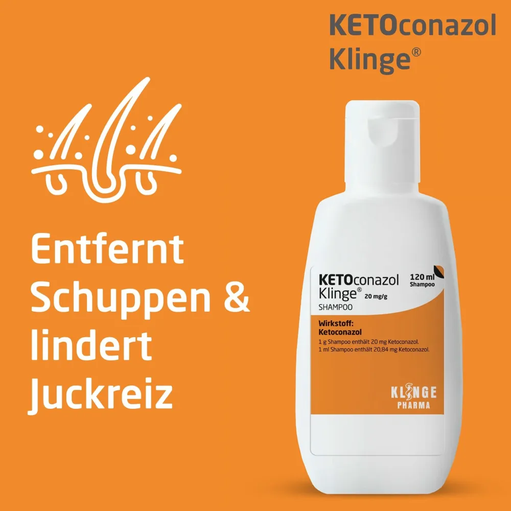 KETOconazol Klinge® 20 mg/g Shampoo> Best