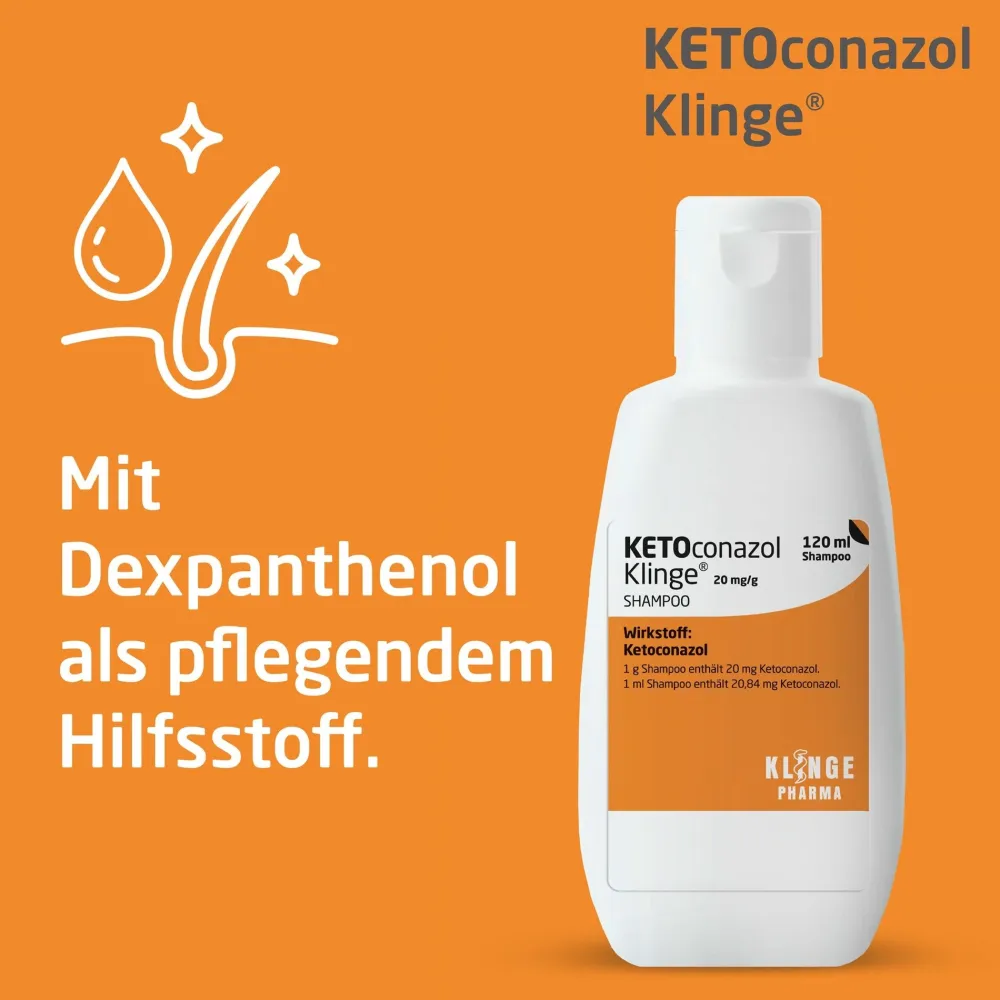 KETOconazol Klinge® 20 mg/g Shampoo> Best