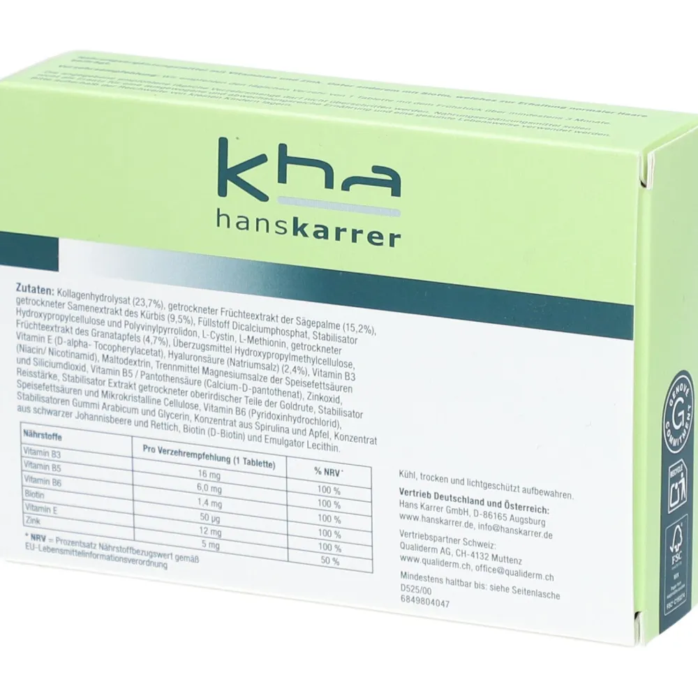 kha hanskarrer TRICHOSENE® HAARTABLETTEN*| Clearance