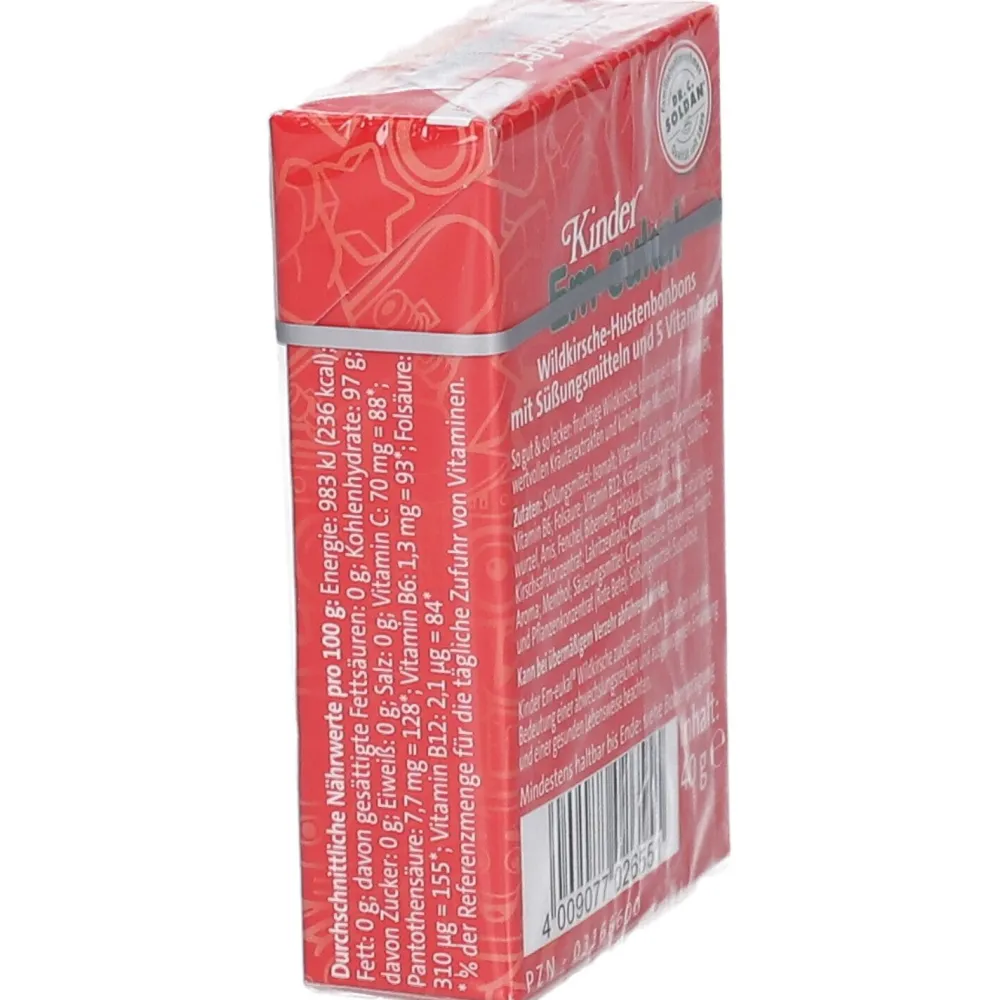 Kinder ® Wildkirsche Minis zuckerfrei|Em-eukal New
