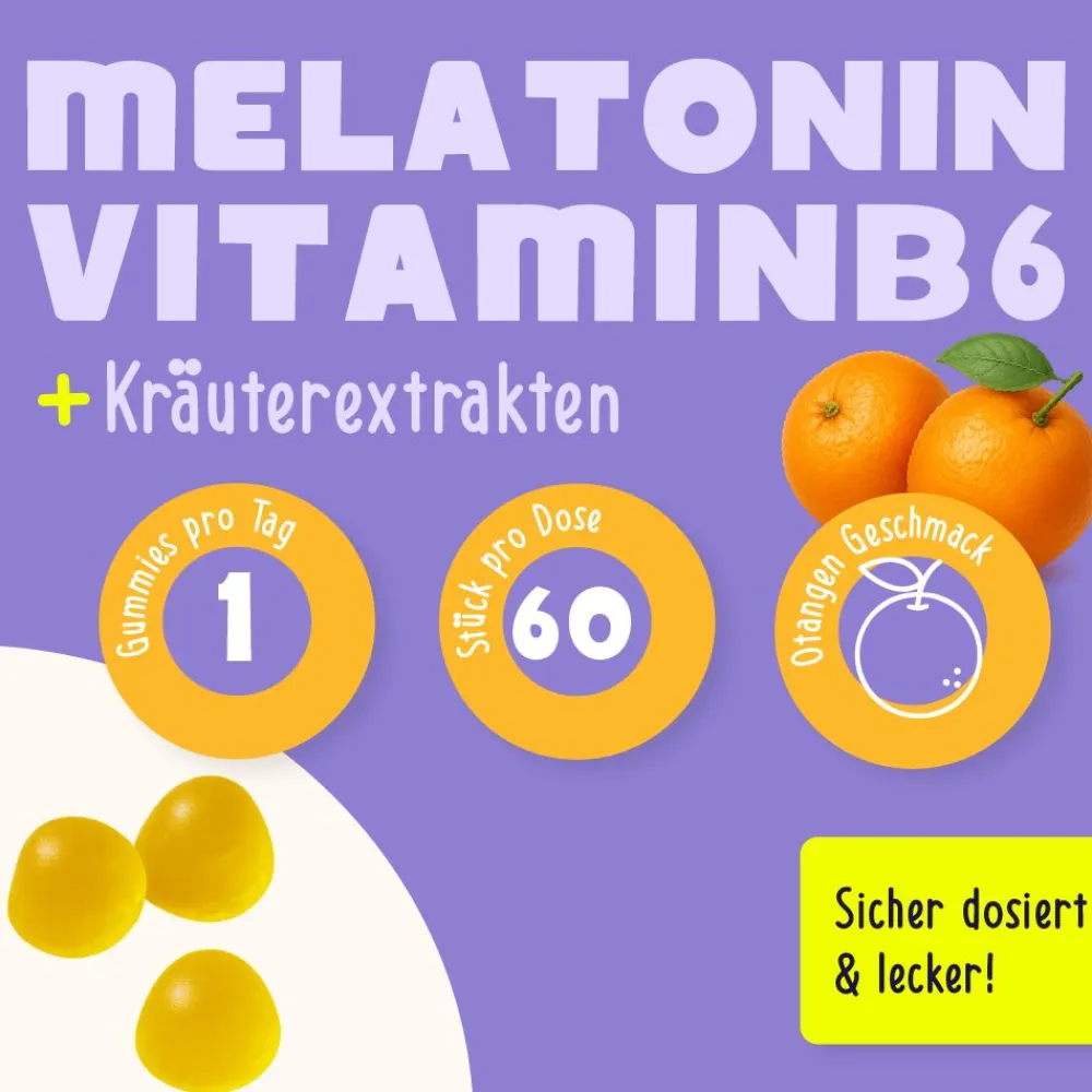 Kinder Sleep Gummies mit Melatonin | Gumtamin>