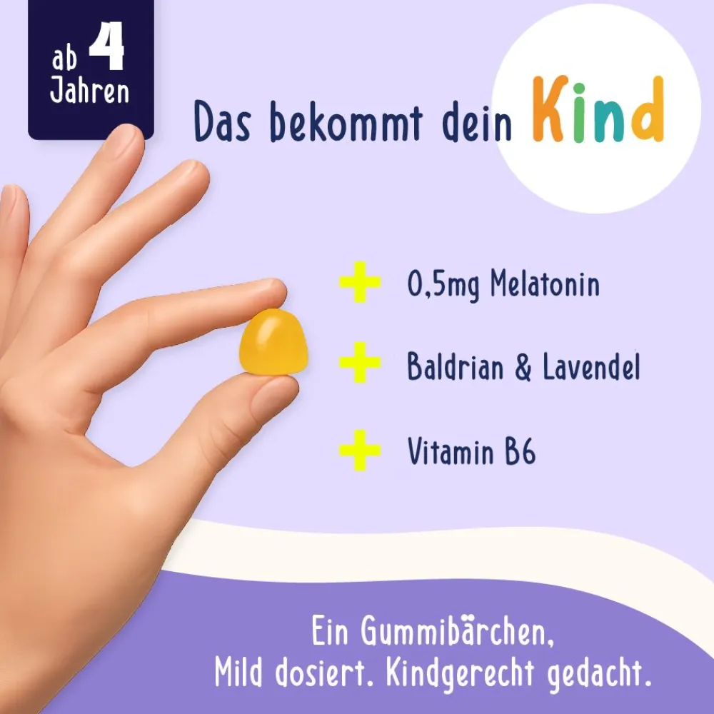 Kinder Sleep Gummies mit Melatonin | Gumtamin>